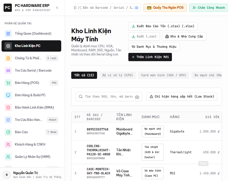 Website & Phần Mềm Quản Trị Doanh Nghiệp